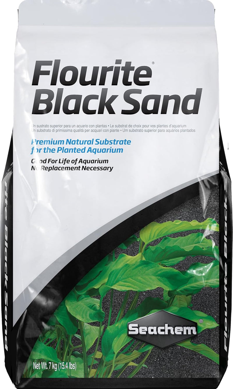 Seachem Flourite Black Sand 7 kg / 15.4 lbs