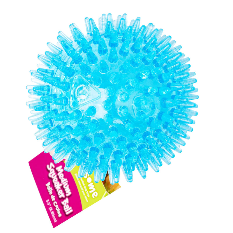 Gnawsome Medium Squeaker Ball Dog Toy, Medium 3.5