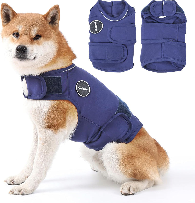 Dog Anxiety Jacket, Skin-Friendly Dog Calming Shirt - Dog Coat for Thunder, Fireworks, Vet Visits and Separation - Keep