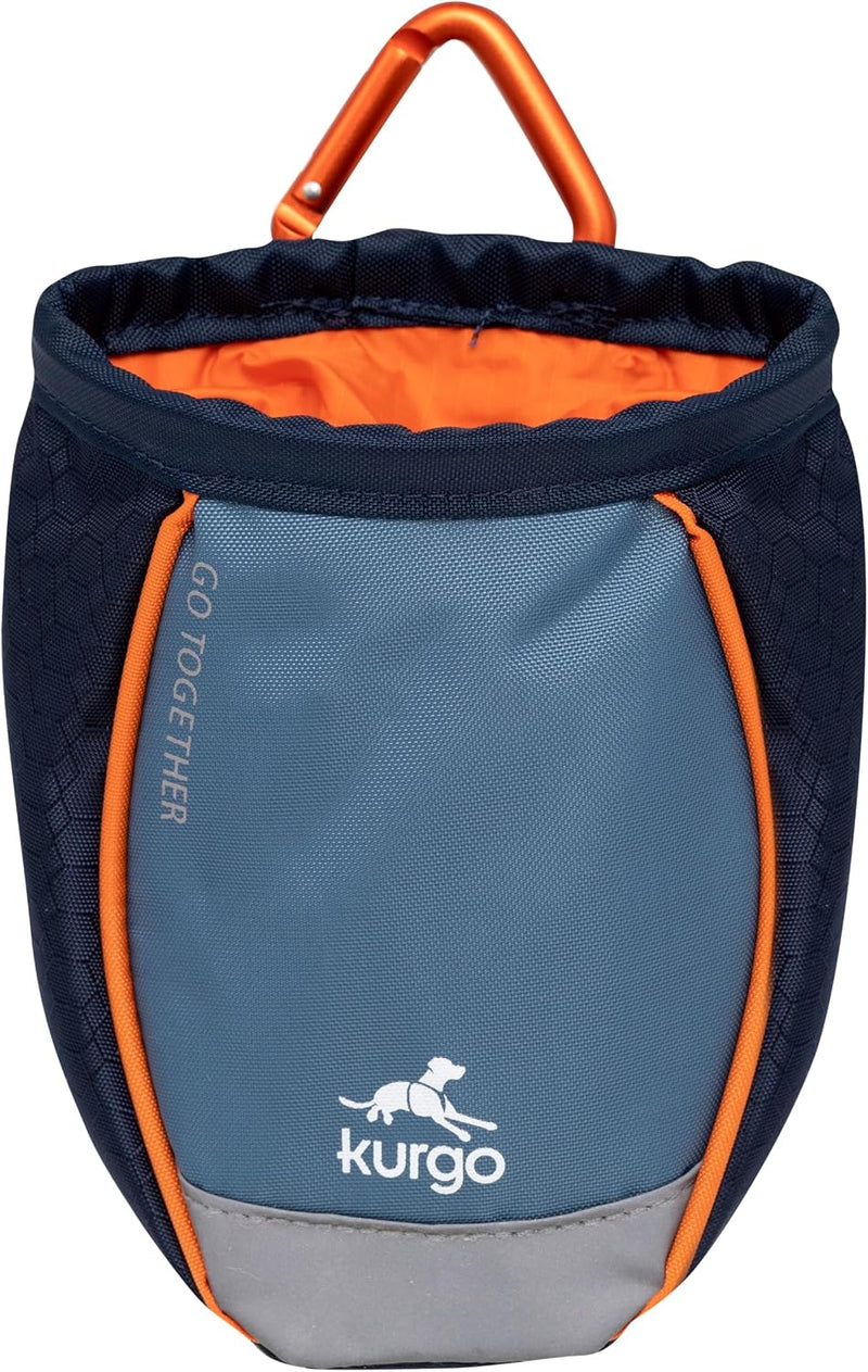 Kurgo Go Stuff It Dog Treat Bag, Training Treat Pouch Bag for Dogs, Treat Pouches for Pets, Hands-Free Pouch Waist, Refl