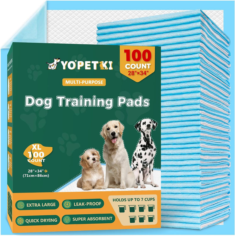 100 Count Dog Pee Pads Extra Large 28