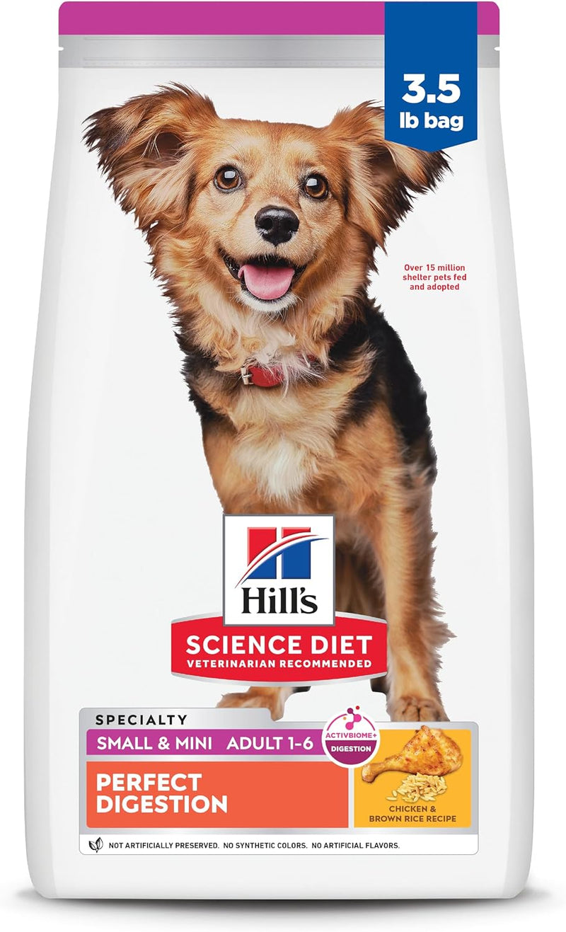 Hill's Science Diet Adult 1-6 Perfect Digestion Small & Mini Dry Dog Food