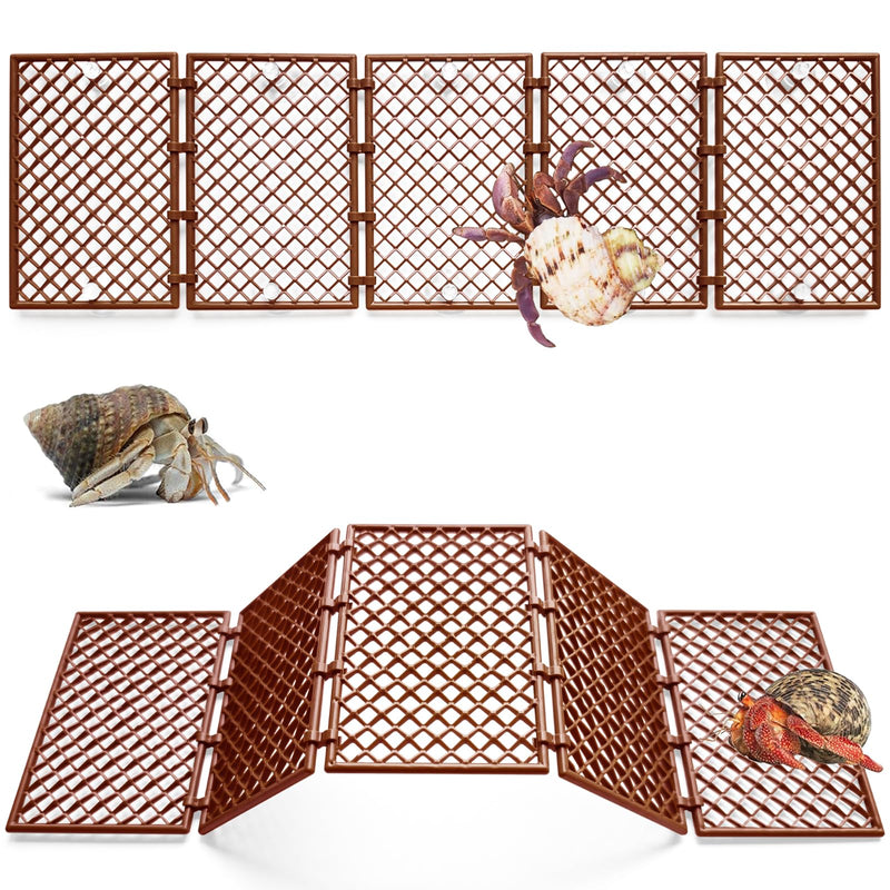 Hermit Crab Climbing Toys | 5 Pcs DIY Mesh Hermit Crab Ladder | Hermit Crab Tank Enrichment Decor | Hermit Crabs Decoration Accessories Supplies Toys Ornaments