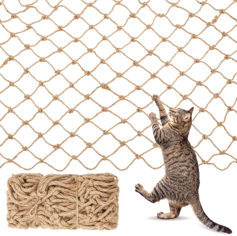 Cat Climbing Hemp Rope Net, Safety Jute Net Climbing Toys