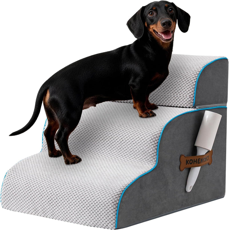 Kohentact Dog Stairs, Steps and Ramp for High Bed & Sofa, 13-24