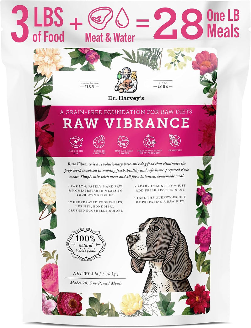 Dr. Harvey's Raw Vibrance Dog Food Base Mix (3 lb)