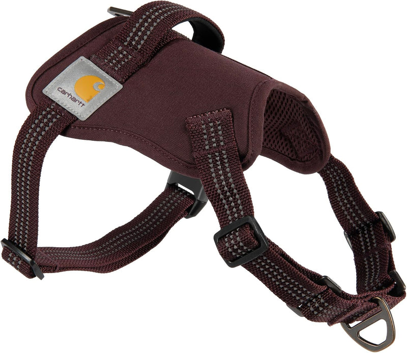 Carhartt Nylon Duck No Pull Dog Harness Deep Wine M