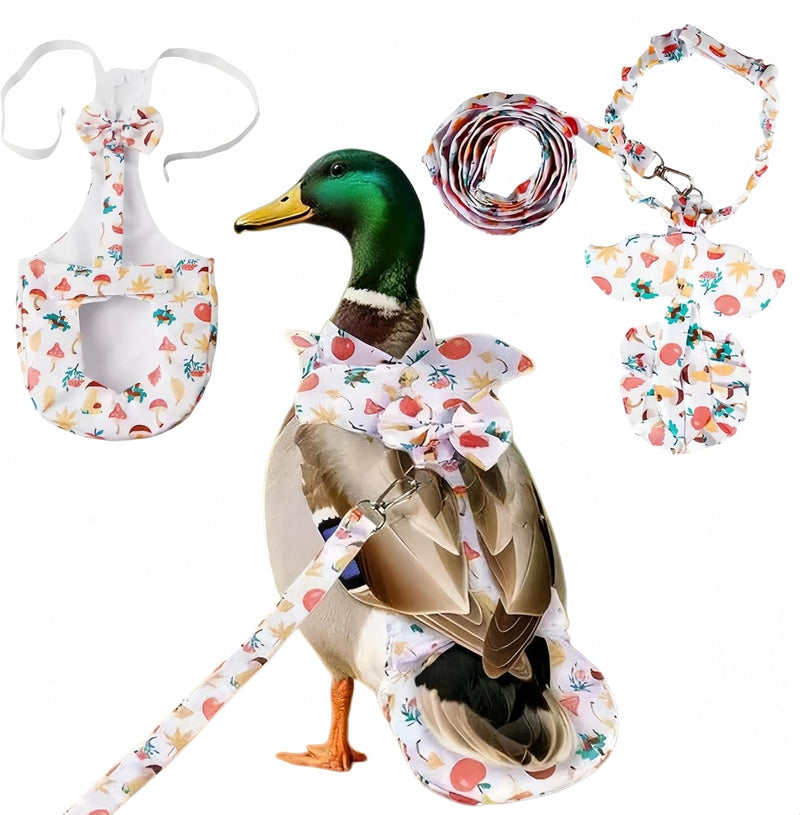 Chicken Diapers for Hens, Roosters, Diapers for Ducks with Walking Leash, Reusable Pet Duck Diapers Chick Clothes Waterp