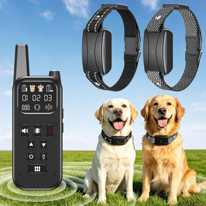 Wireless Dog Fence, Electric Fence for Dogs,Training Collar with Remote