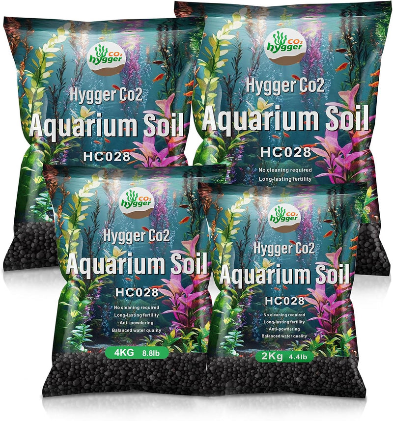 Upgraded Aquarium Soil Water Grass Mud, Ideal for Fish Tank Aquascaping Aquarium Substrate Soil for Plants and Shrimps,