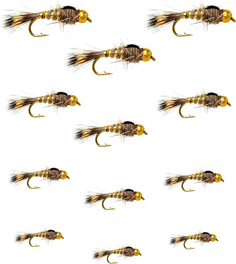 Every Season Trout Assortment Dry Flies/Nymph Flies/Attractor/Wet Flies for Trout Fly Fishing Flies