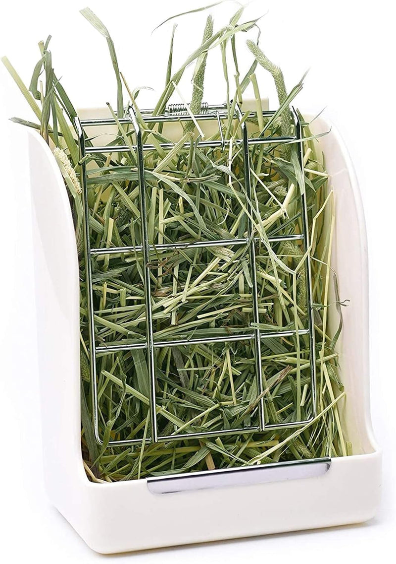 CalPalmy Hay Feeder for Rabbits, Guinea Pigs, and Chinchillas - Minimize Waste and Mess with 5.5