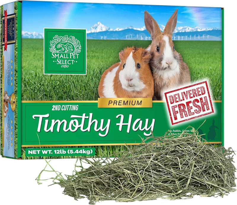 Small Pet Select 2nd Cutting Perfect Blend Timothy Hay Pet Food for Rabbits, Guinea Pigs, Chinchillas and Other Small An