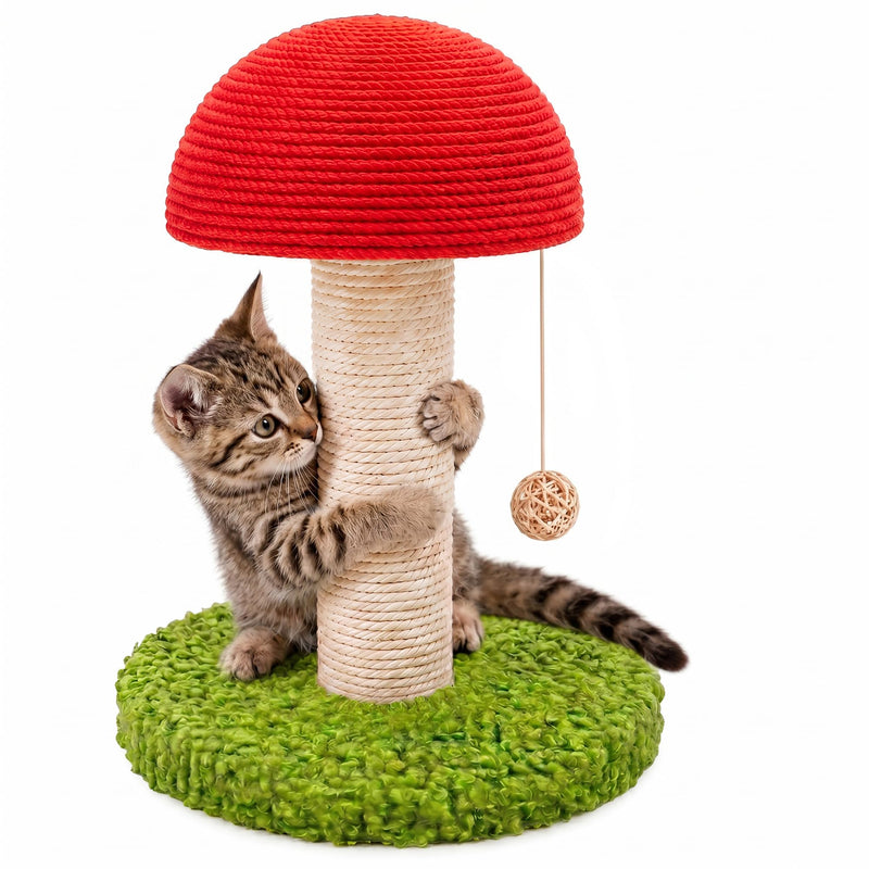 Mushroom Cat Scratching Post 11