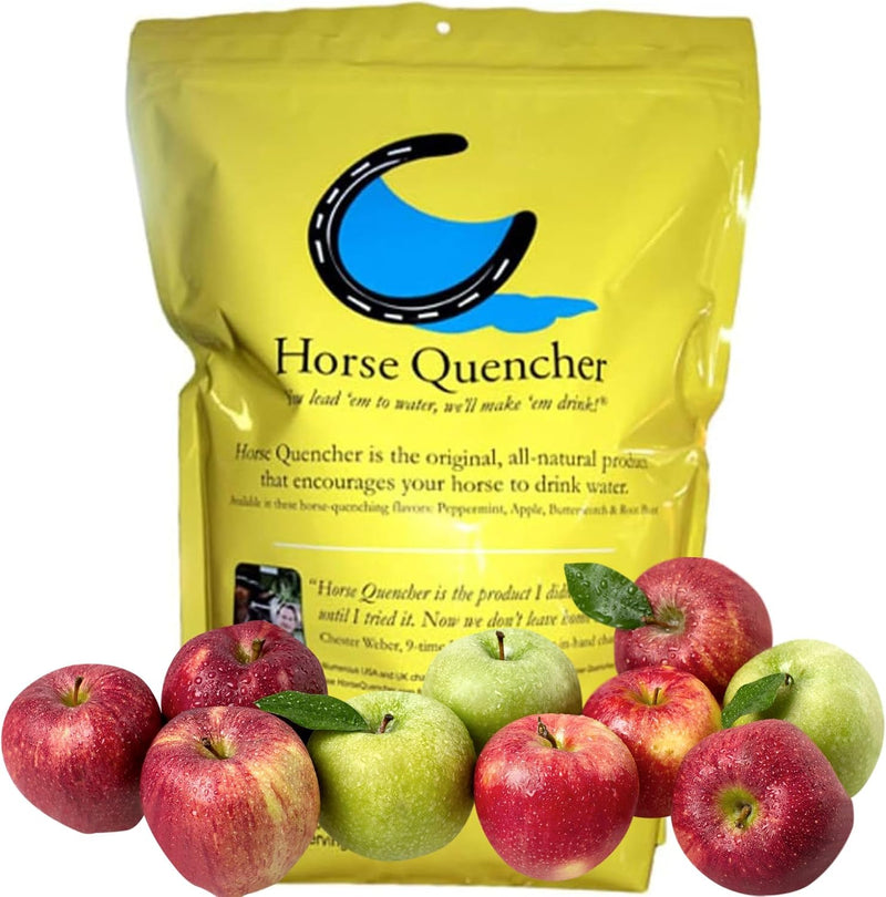 Horse Quencher Horse Hydration Supplement Treat, Thirst Quencher for Horses, All-Natural Grains for Equestrians and Hors
