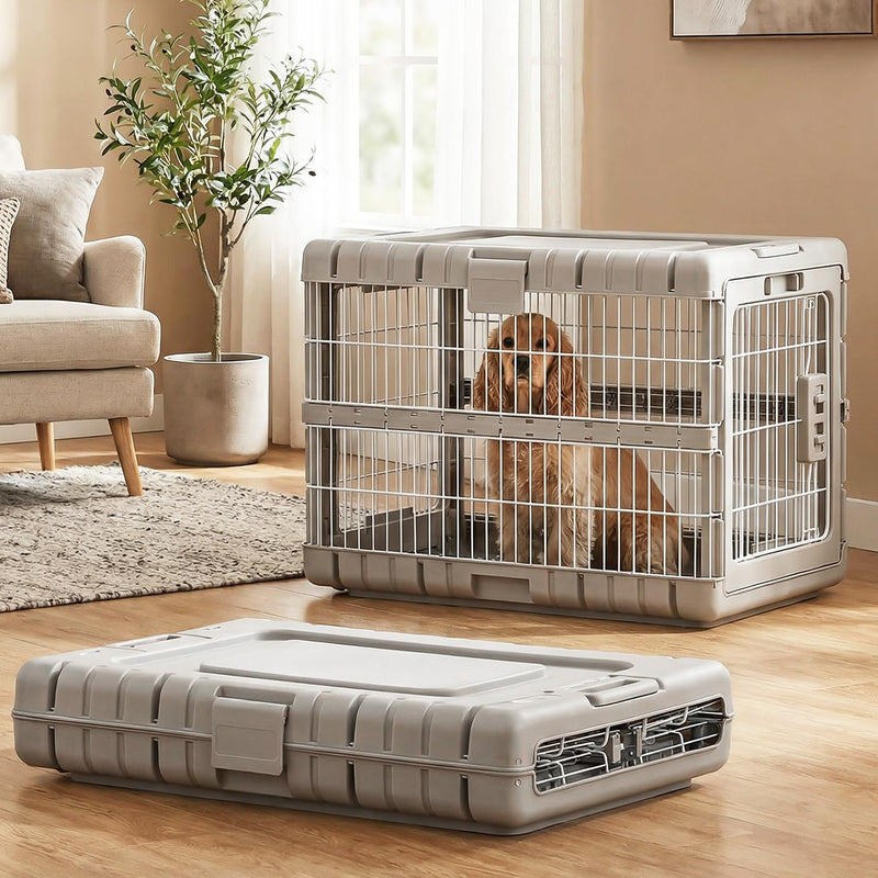 ZOMISIA Collapsible Dog Crate for Dogs - 28