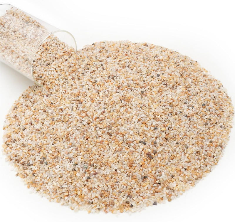 NUPICK 1-3mm Coarse Sand for Plants, 20lb Aquarium Sand for Terrarium