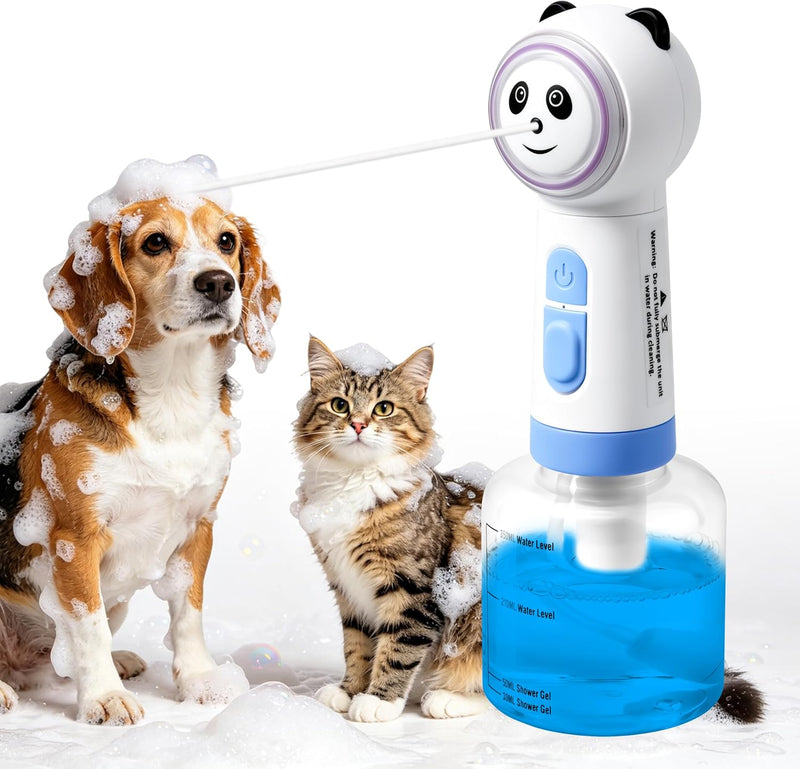 Automatic Foaming Soap Dispenser for Dog Bath & Multi-Surface Cleaning