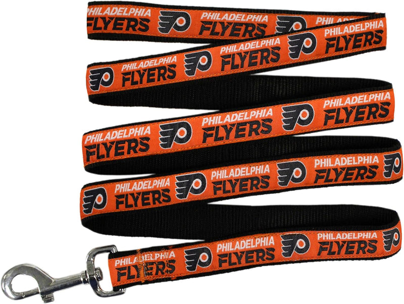 Pets First NHL Philadelphia Flyers Leash for Dogs & Cats, Medium. - Walk Cute & Stylish! The Ultimate Hockey Fan Leash!,