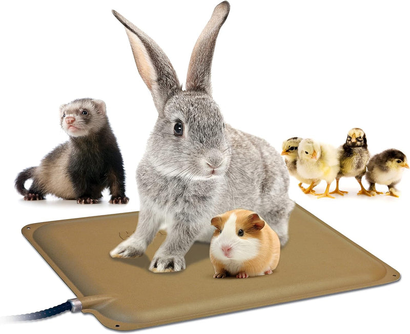 K&H PET PRODUCTS Electric Small Animal Heated Pad Tan 9 X 12 Inches