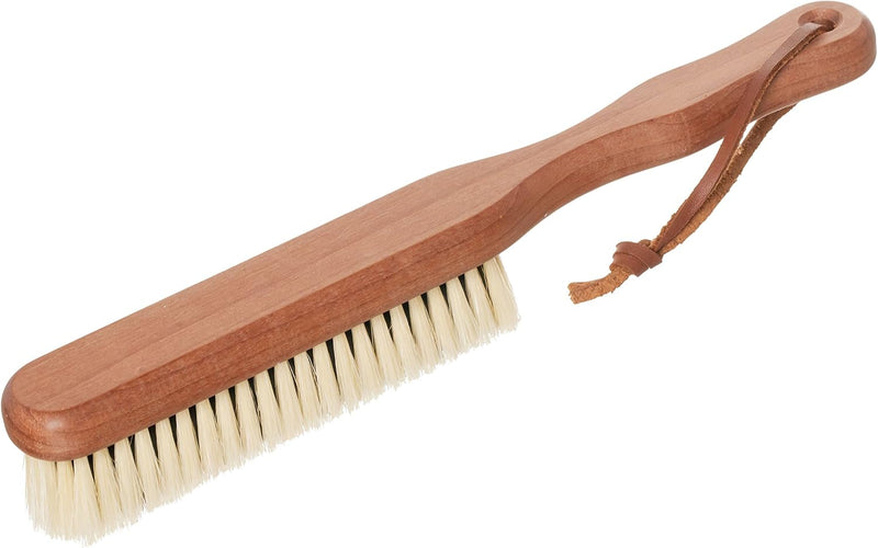 Redecker Cashmere Brush, Natural Pig Bristle, Pearwood, 10.4 Inch