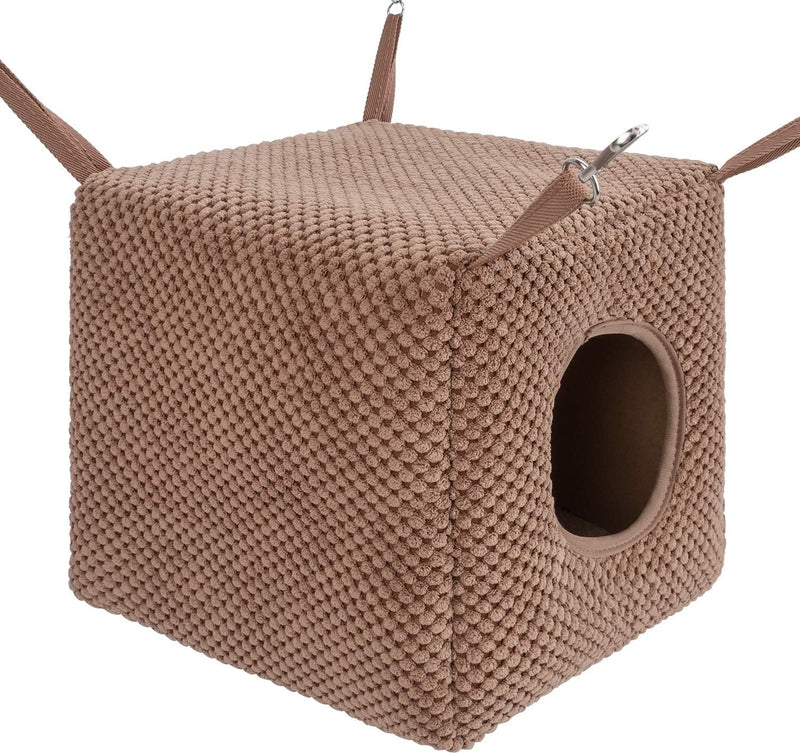 Niteangel Ferret Cozy Swing Hammock - Hanging Beds for Ferrets Rats Chinchilla Sugar Gliders or Other Small Animals (Cho