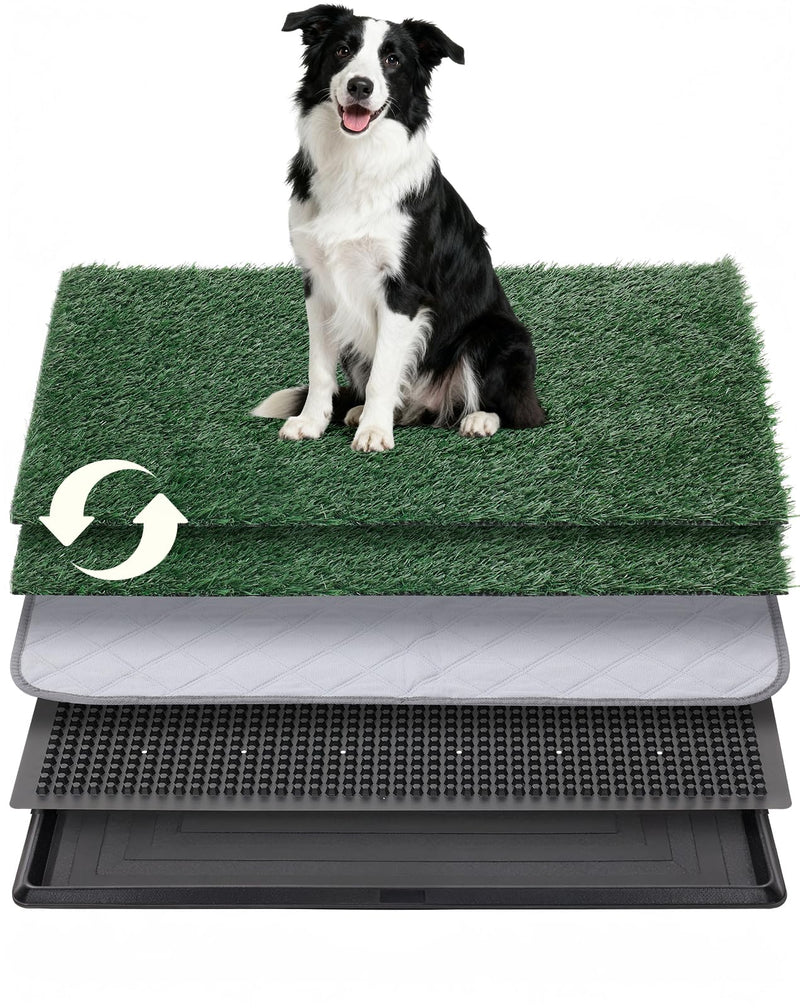 Petcozife Dog Grass Pad with Tray, 35