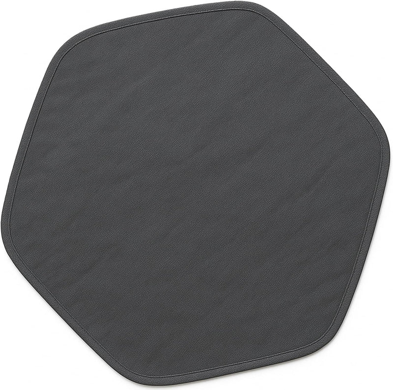 Amakunft Waterproof Hexagon Playpen Mat Washable Pee Pad Fit with Small Animal Playpen (42.5in x 41in) Reusable Pet Bedd