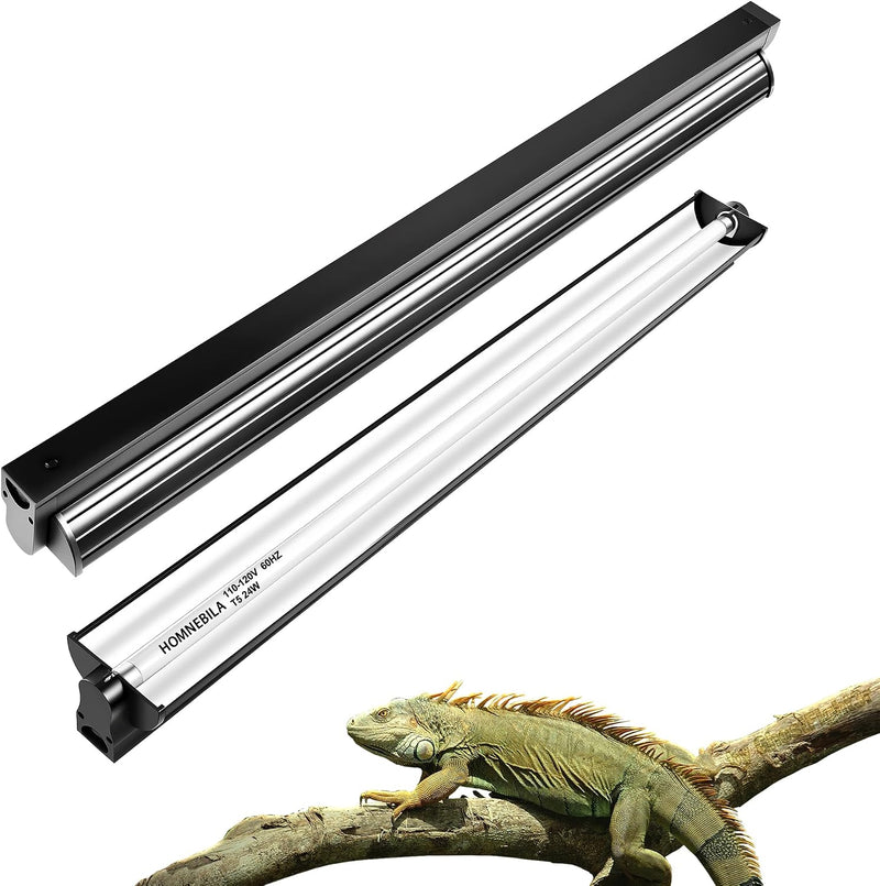 T5 10.0 UVB Reptile Light Fixture, 24W 22