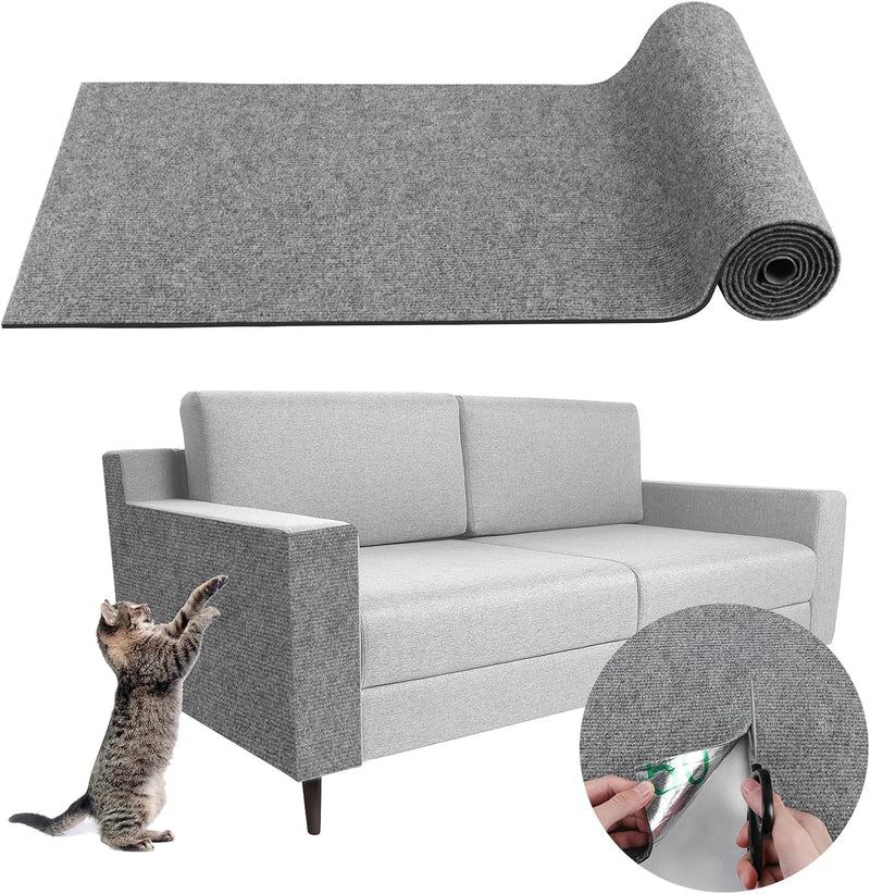 LSGCQ Cat Scratch Mat Self Adhesive Cat Scratch Furniture Protector