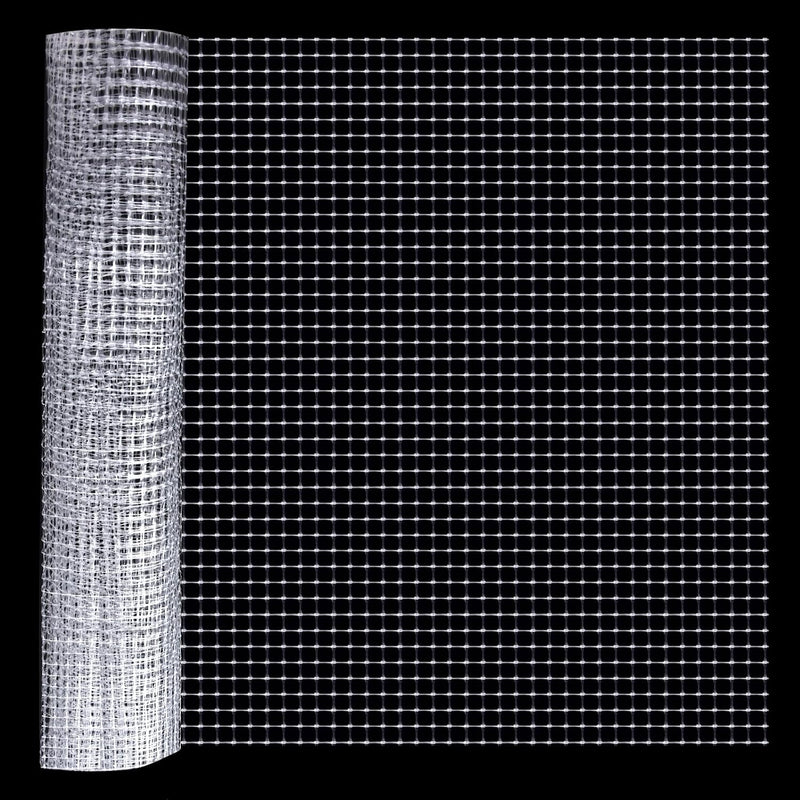 Clear Fish Tank mesh Netting Material Aquarium mesh lid Transparent Plastic Aquarium top Cover Screen Hood net(5.12 Feet