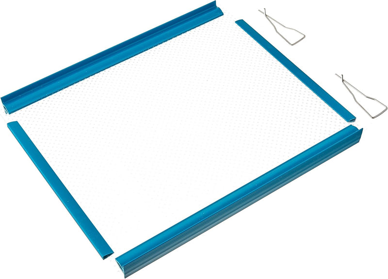 PENN-PLAX Fish Tank Divider – Clear, Perforated Polymer Screen – 11 3/8” x 9 5/8” – Medium – Great for 10 Gallon Aquariu