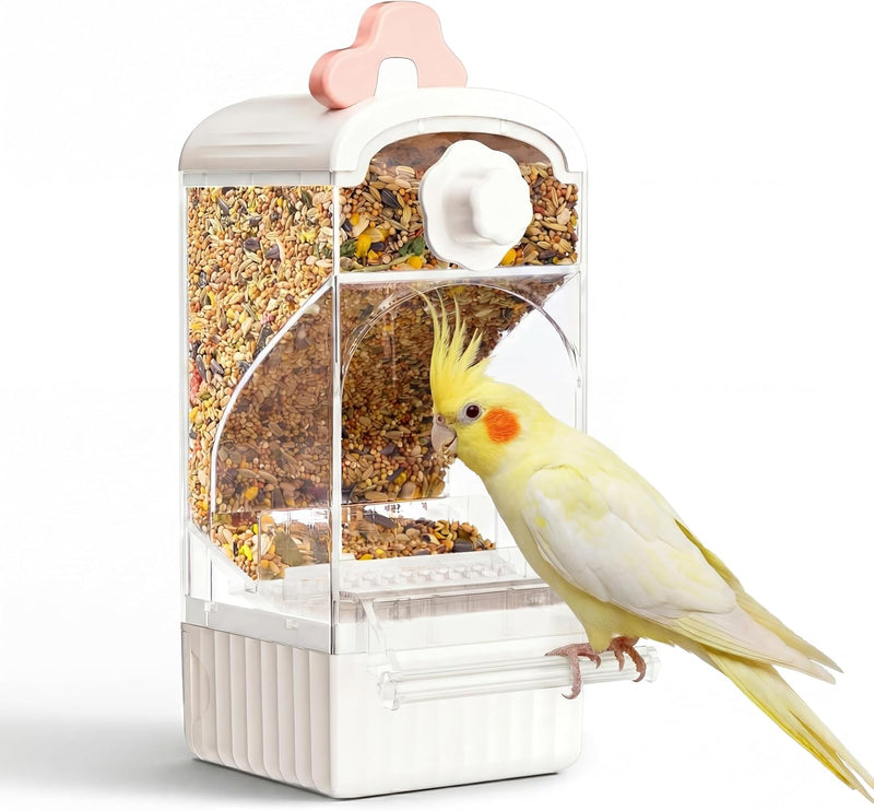 Bucatstate No Mess Bird Feeder, Auto Dispenser, Dual Filter & Waste Drawer