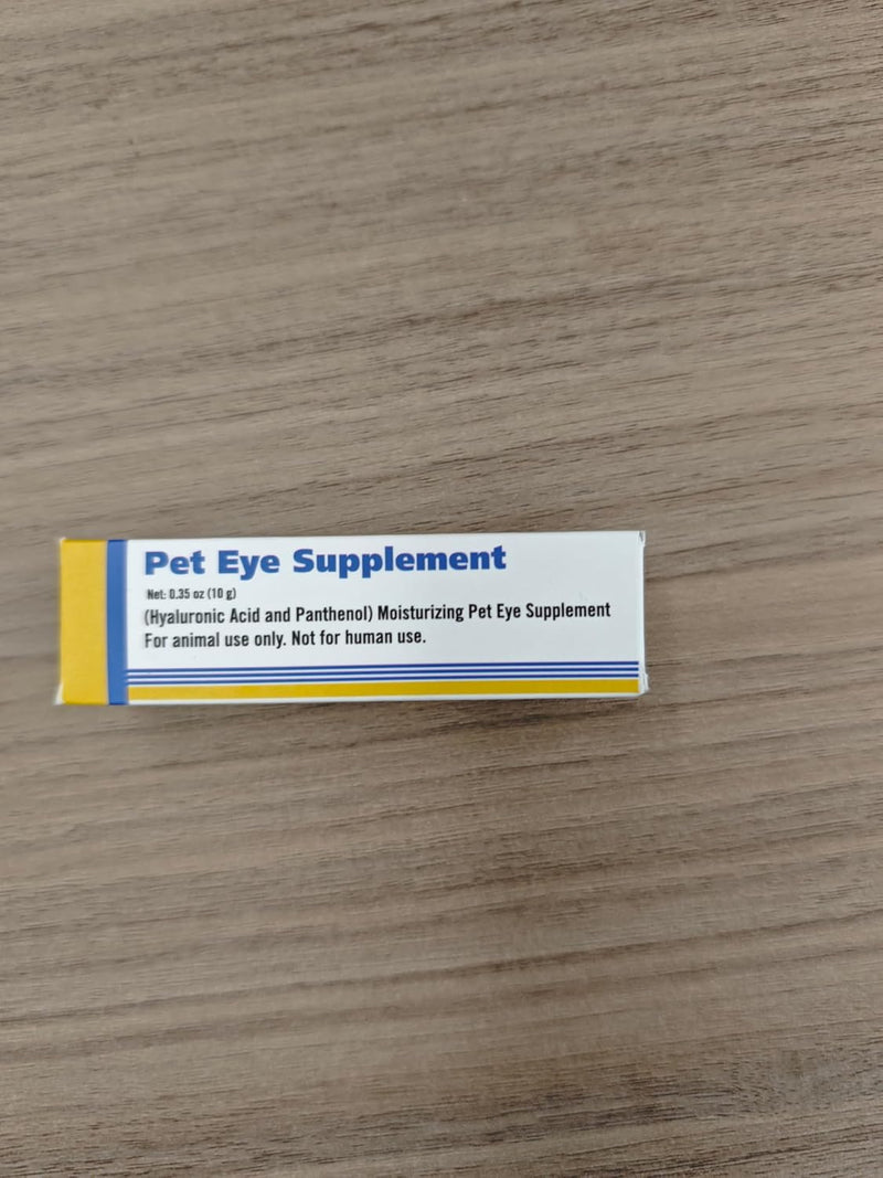 VetThera Pet Eye Health for Dogs, Cats, Cattle, Sheep, Horses, Birds, Puppies and Kittens - 3 x 3.5 g Tubes