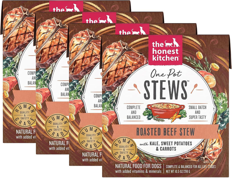 The Honest Kitchen Human Grade Wet Dog Food (Pack of 4)