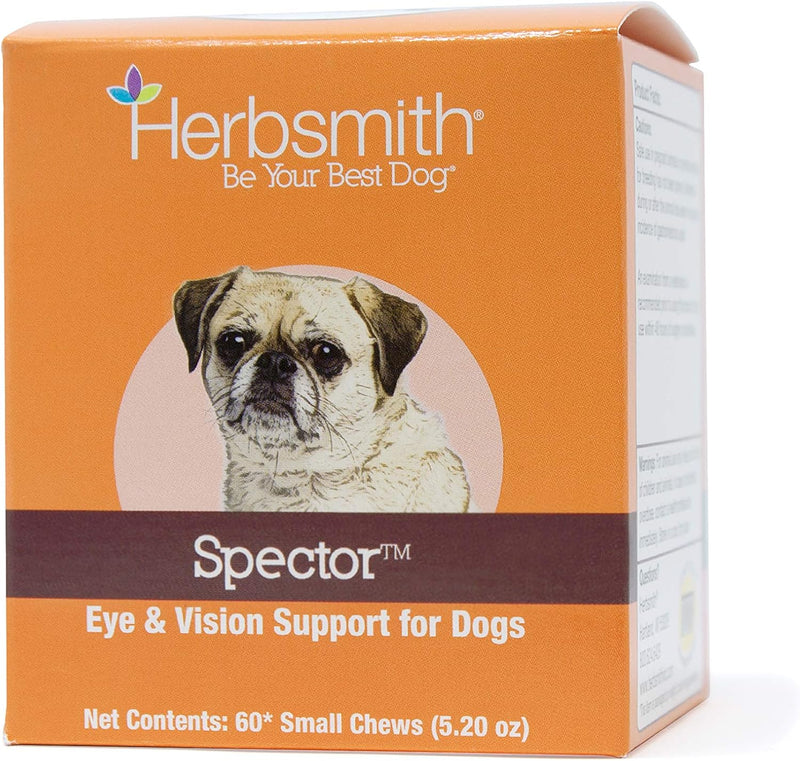 Herbsmith Spector - Eye and Vision Support for Dogs - Repair Greying to The Eyes - Senior Supplement for Dogs - Antioxid