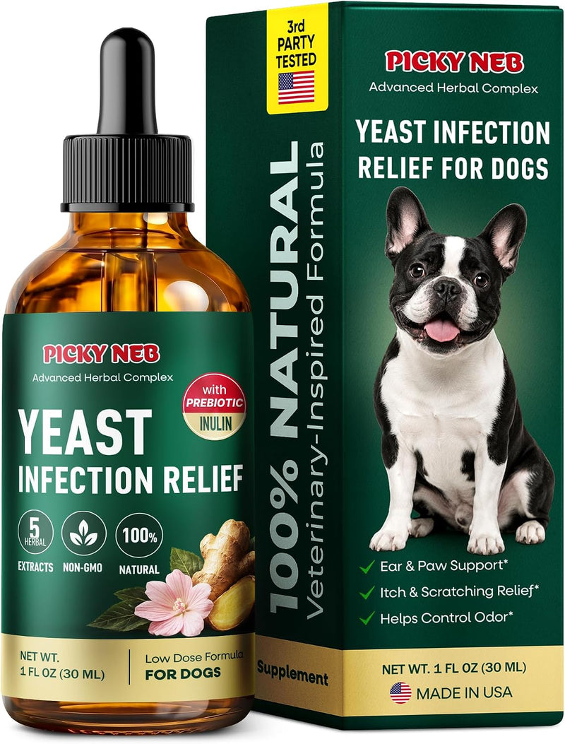 Dog Yeast Infection Treatment, Itching Supports Ear Skin Paw