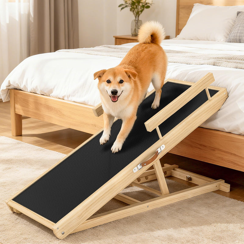 Dog Ramp for Couch, Bed or Car, Wooden 44