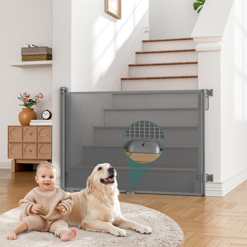 Babepai Retractable Baby Gates Extra Wide | 55