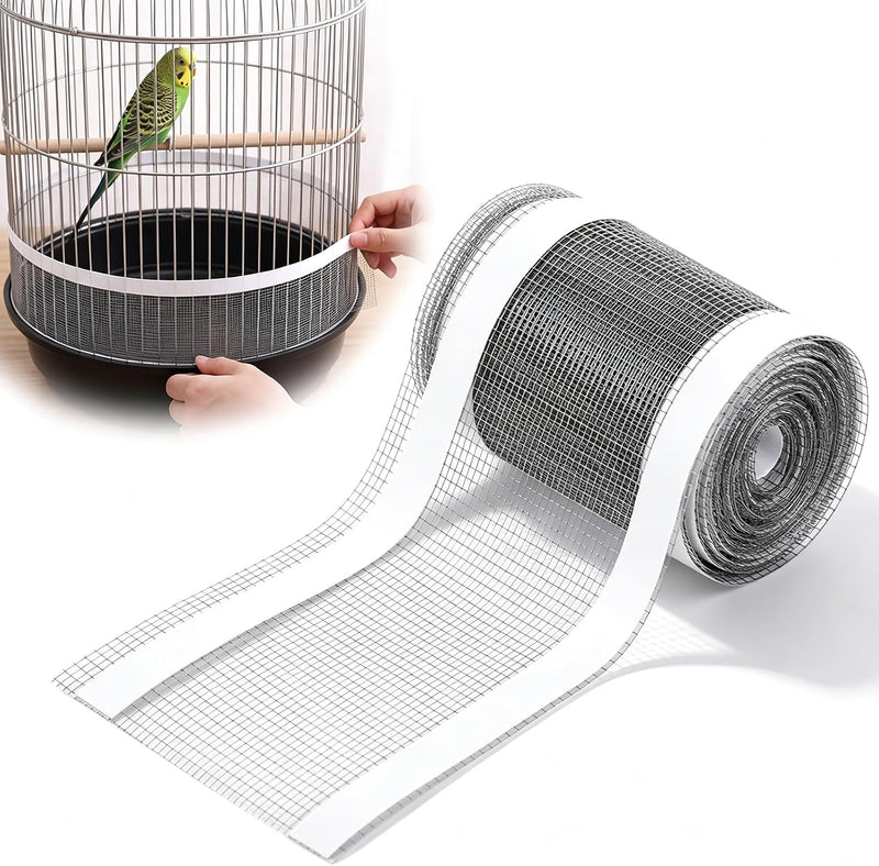 Pangda Bird Cage Seed Catcher Guard Mesh Tape, 7 cm X 5 M