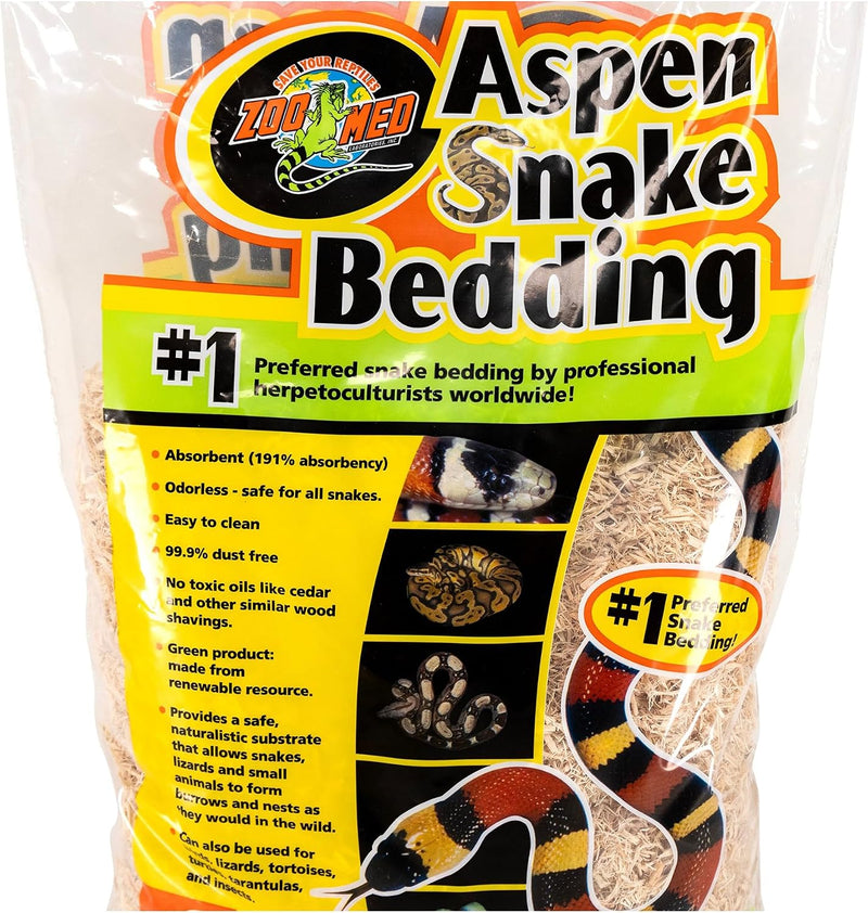 Zoo Med Aspen Snake Bedding 8qt