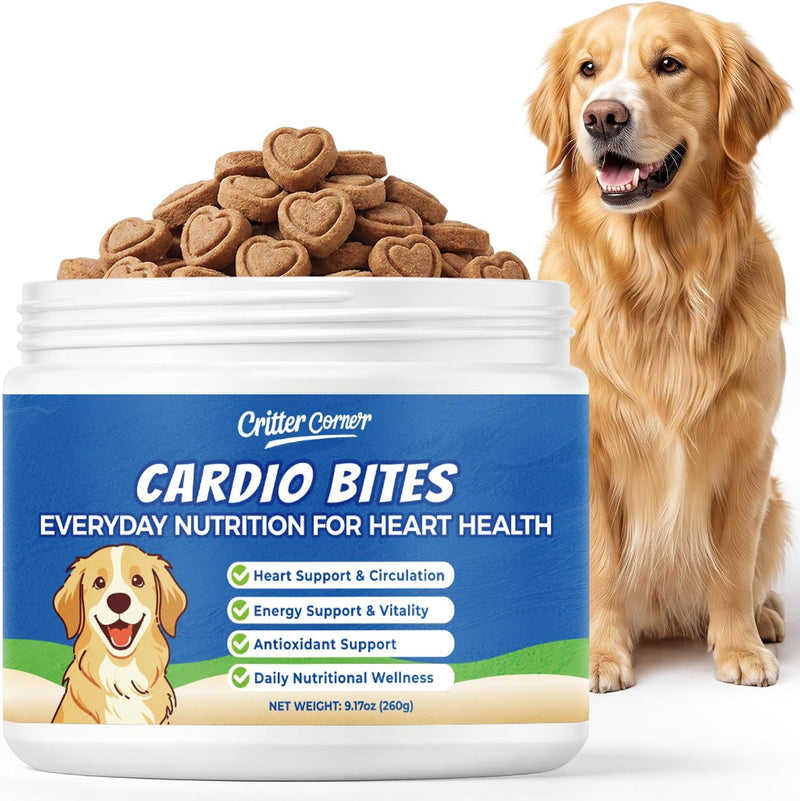 Dog Heart Health Supplement with Taurine for Dogs, 360 Ct