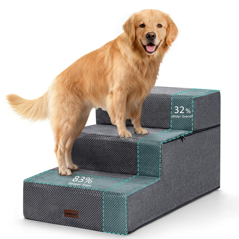 AODISMAN Dog Stairs for Large Dogs 18