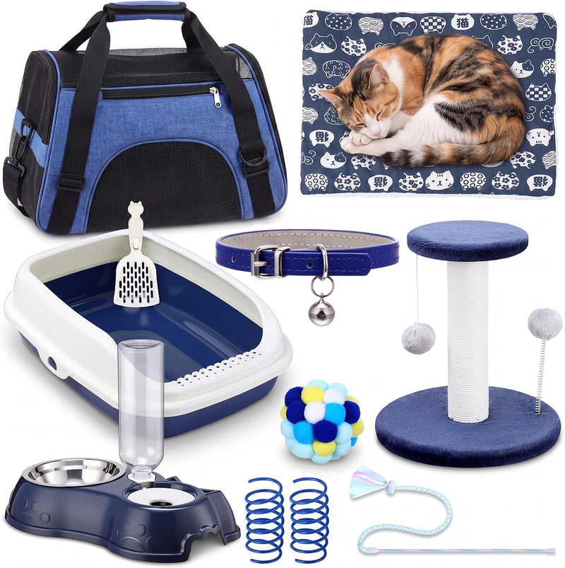 Eccliy 10 Pcs Kitten Starter Kit for Indoor
