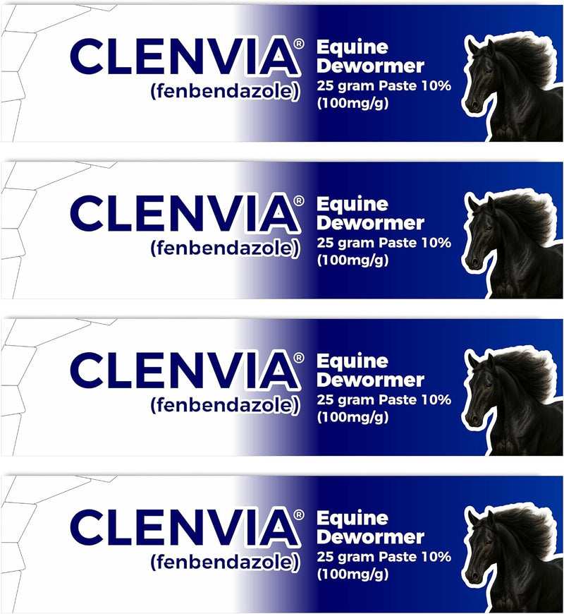 Horse Paste 10% – 4 Pack – 25g Syringes – Oral Deworming Paste for Horses of All Ages – Easy-to-Administer Equine Care