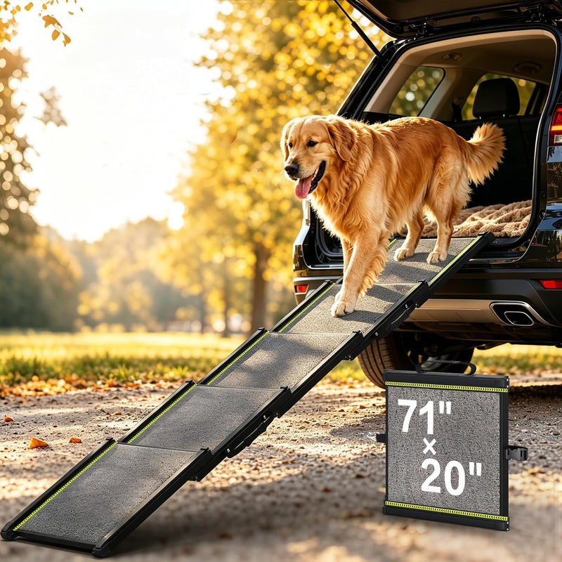 Dog Ramp for Car with Telescoping Design, 71