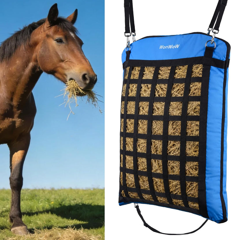 Large Hay Bags for Horses, Horse Slow Feeder, Hay Bags for Goats