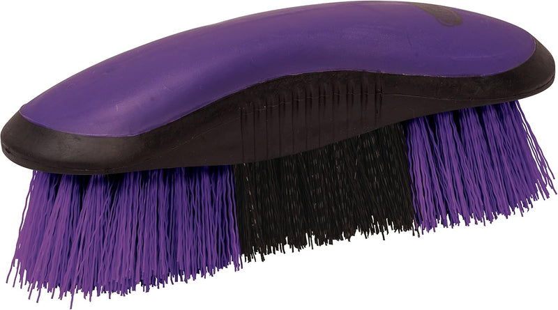 Weaver Leather Dandy Brush, Purple/Black, Medium