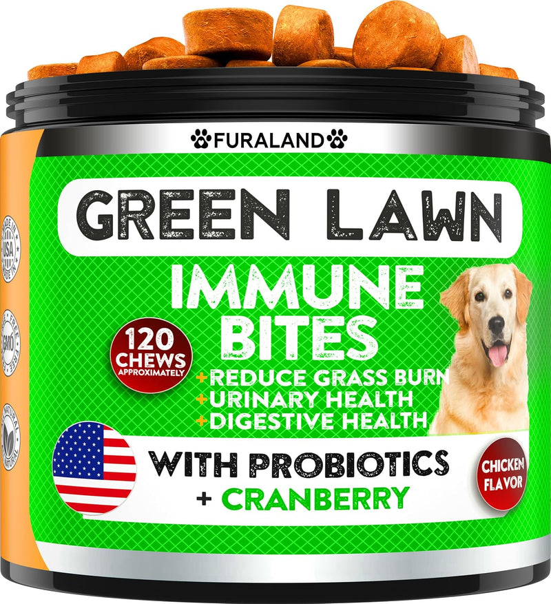 Grass Burn Spot Chews for Dogs - Dog Urine Neutralizer for Lawn, Rocks