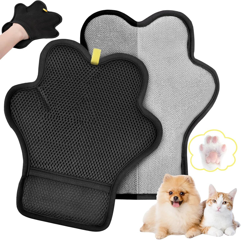 Pet Hair Removal Glove for Cats & Dogs,Upgraded Reusable pet hair glove